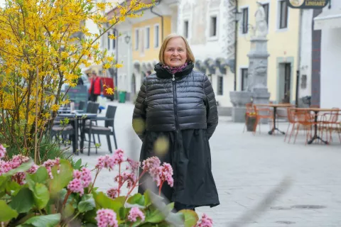 Elizabeta Demšar Zupan učiteljica klavirja Glasbena šola Jesenice prejemnica priznanja Frana Gerbiča / Foto: Tina Dokl