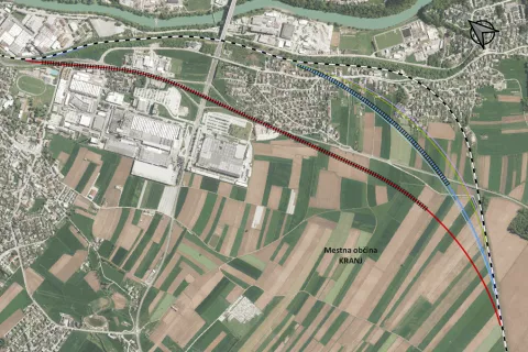 železni&scaron;ka proga Ljubljana-Kranj variante Orehek jpg / Foto: Drsi