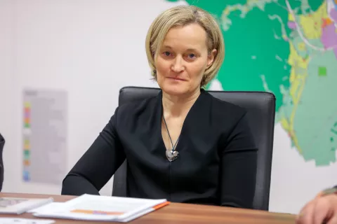 Špela Zgonc, vodja v programih društva Varna hiša Gorenjske / Foto: Tina Dokl