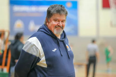 košarka moški med ECE Triglav Kranj in Janče Ljubljana na fotografiji Franci Podlipnik / Foto: Tina Dokl