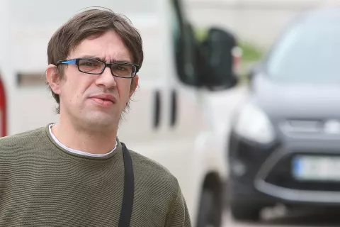 poskus umora Vešligaj sojenje Sodišče Kranj / Foto: Gorazd Kavčič