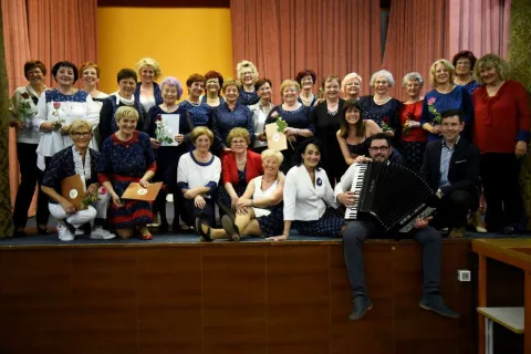 Na prvem samostojnem celovečernem koncertu / Foto: Arhiv Društva