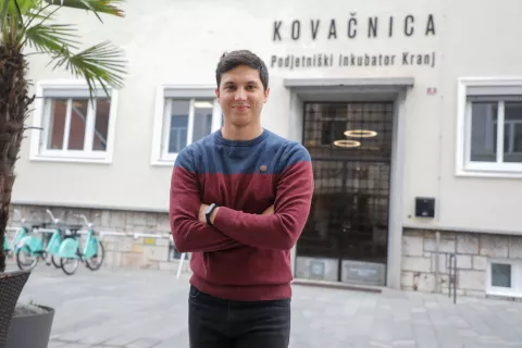 Marcel Nahtigal co founder ustanovitelj Krožnik / Foto: Tina Dokl