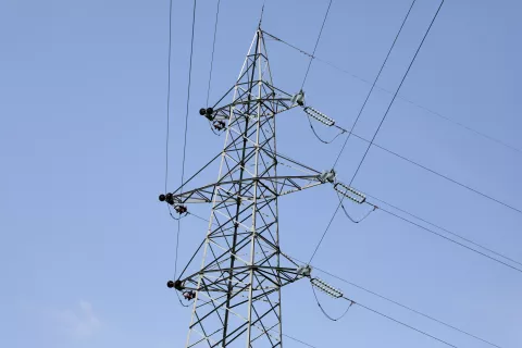 ASe električna energija daljnovod / Foto: Tina Dokl