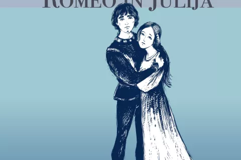 Romeo in Julija v stripu / Foto: Miha Naglič