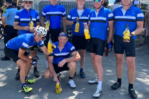 Glasovi junaki vinogradov: Vinko, Siniša, Bernard, Boris, Darko, Marjan, Aleksander / Foto: Bernard Pišlja