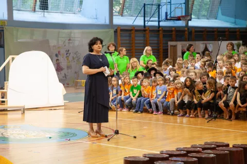 Ravnateljica Liana Cerar / Foto: Ale&scaron; Senožetnik