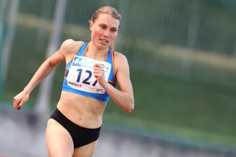 Atletika miting 18. memorial Matica Šušteršiča in Patrika Cvetana stadion Kranj 1500 metrov / Foto: Gorazd Kavčič