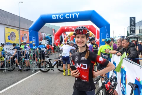 Erika Jesenko nastopa na Maratonu Franja sprva sploh ni načrtovala. / Foto: Prijavim.se