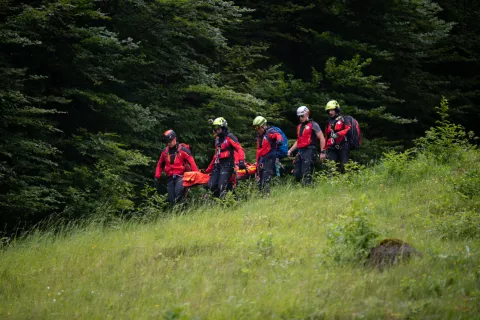  Novinarska konferenca GRZS, 14. 6. 2023 / Foto: Primož Pičulin