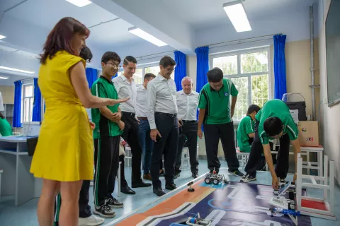 obisk v Djangdžakovu Kitajska Kranj / Foto: Mok