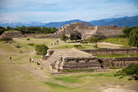Monte Alban je eno od zanimivejših arheoloških nahajališč v tem delu Mehike / Foto: Aleš Senožetnik