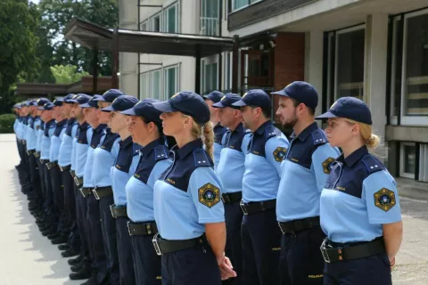Pomožni policisti Tacen / Foto: Policija