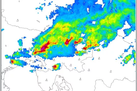 Arso, vremenska slika / Foto: Arso
