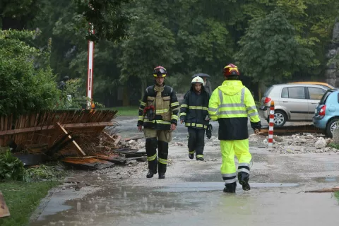 Popave v Begunjh na Gorenjskem / Foto: Gorazd Kavčič