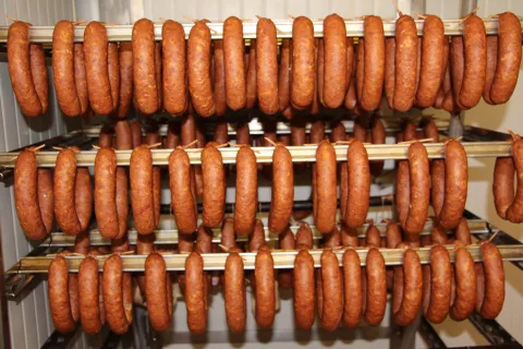 V okviru sejma je potekalo tudi ocenjevanje mesa in mesnih izdelkov. / Foto: Cveto Zaplotnik