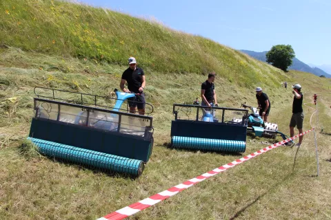 Podjetje Lavrih s Srednjega Brda v Poljanski dolini bo na sejmu Agra sodelovalo s ponudbo kmetijskih strojev za delo v hribovskih razmerah. / Foto: Cveto Zaplotnik