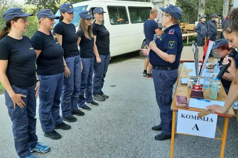 srečanje članic Gasilske zveze Gorenjske, tekmovanje gasilke / Foto: Manca Ahačič, Gasilska Zveza Gorenjske