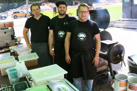 trije šefi / Foto: Alenka Brun