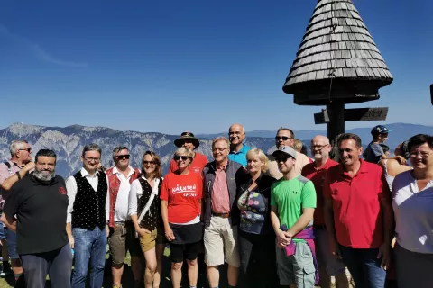 Predstavniki organizatorjev leto&scaron;njega srečanja na Tromeji