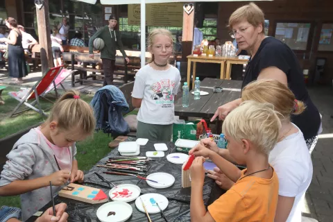 srečanje rejniških družin Besnica 23 organizator CSD Gorenjska otroci / Foto: Gorazd Kavčič