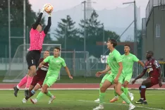 nogomet tekma NK Triglav proti Ilirija Ljubljana 2. slovenska liga stadion Stanka Mlakarja Kranj / Foto: Gorazd Kavčič