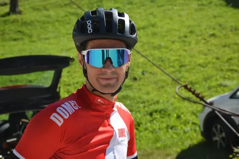 Nejc Čenčič je prvič skupni zmagovalec Pokala polanskih puklov. / Foto: Maja Bertoncelj