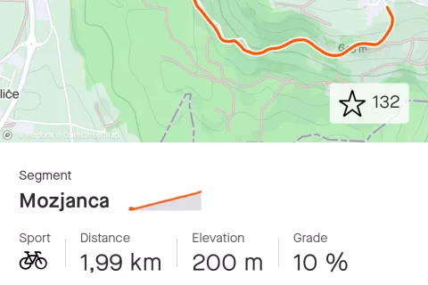 Strava, odsek Možjanca / Foto: Slavko Zupanc (zajem Zaslona)nc