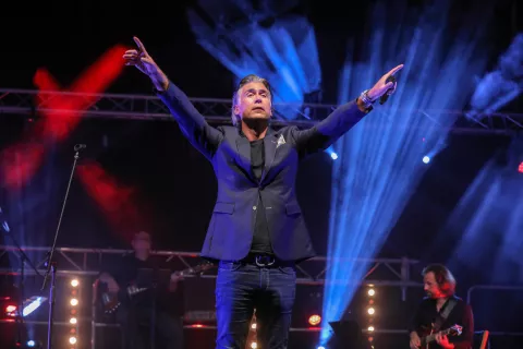 dobrodelni koncert za pomoč prizadetim v poplavah na &Scaron;kofjelo&scaron;kem Dvorana trata &Scaron;kofja loka na fotografiji Jan Plestenjak / Foto: Tina Dokl