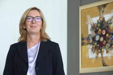 Mihaela Perčič, direktorica kranjske enote Zavarovalnice Triglav / Foto: Gorazd Kavčič