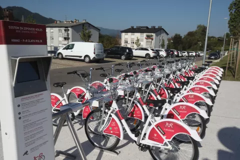 odprtje novo parkirišče P&R Park and Ride Zlato polje Kranj / Foto: Gorazd Kavčič