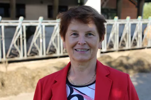 Predsednica društva Ivanka Rovtar / Foto: Cveto Zaplotnik