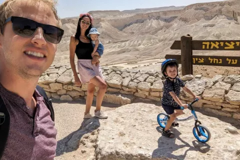 Jan Zavrl z družino / Foto: Arhiv Jana Zavrla