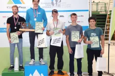 Najboljši člani z zadnje tekme v težavnosti za državno prvenstvo, ki je bila v Kranju. / Foto: Foto Boni, Arhiv Ao Kranj