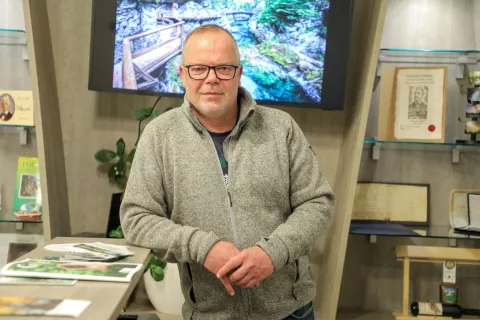 Bojan Traven, direktor podjetja Soteska Vintgar / Foto: Tina Dokl