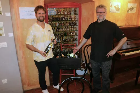 Pr pepet, vina Jaunik, kulinarika, ferlan in jaunik / Foto: Alenka Brun