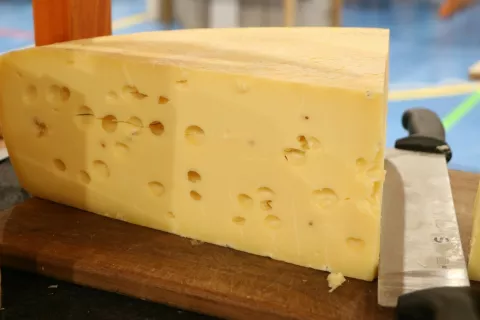 Bohinjski sir je znan po vsej Sloveniji. / Foto: Alenka Brun