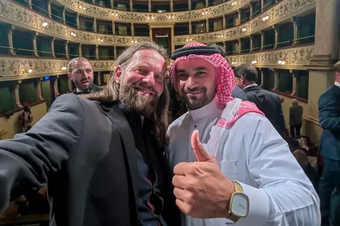 Andrej Tarfila in Ammar Alamir / Foto: Andrej Tarfila