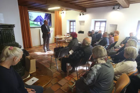 simpozij Fran Saleški Finžgar Čopova rojstna hiša Žirovnica SAZU / Foto: Gorazd Kavčič