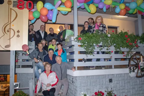 Jože Teran, praznovanje / Foto: Drago Tacar