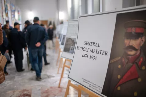 Maistrovi borci občine Škofja Loka / Foto: Primož Pičulin