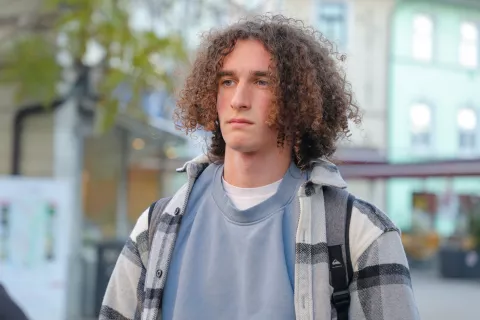 anketa nogomet Krištof Koštrun / Foto: Tina Dokl