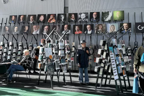 Slovenski knjižni sejem Ljubljana / Foto: Tina Dokl