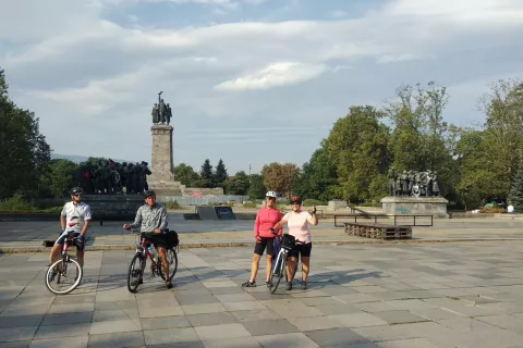 Sofija, Knežji vrt in spomenik sovjetski vojski / Foto: Slavko Zupanc