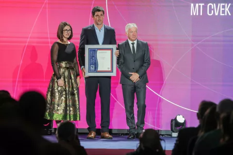 Med gorenjskimi nominiranci je bil Klemen Cvek. / Foto: Tina Dokl