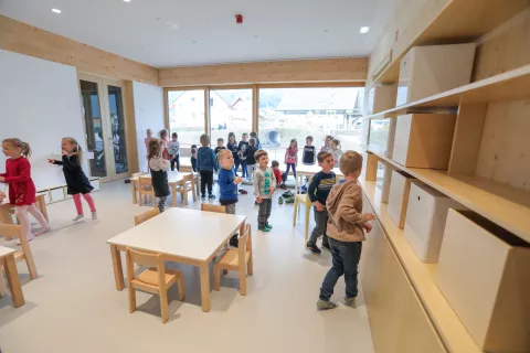 Po oceni žirije je projekt Vrtec Bohinj primer, kako s preprostim pristopom priti do odličnega rezultata. / Foto: Tina Dokl