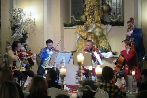 mozartov večer z večerjo / Foto: Alenka Brun