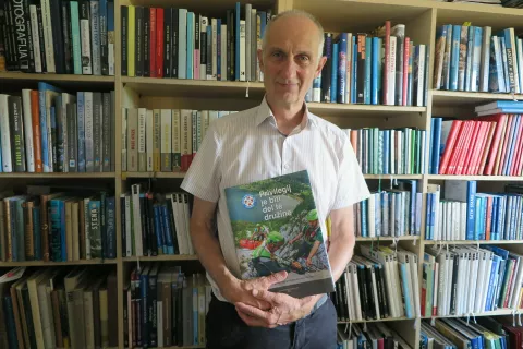 Vlado Habjan zbornik ob 110-letnici GRS / Foto: Jasna Paladin