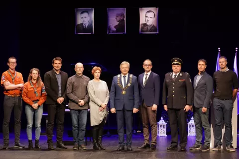 slavnostna akademija podelitev priznanj občinski nagrajenci občina Radovljica december 2023 / Foto: Gorazd Kavčič