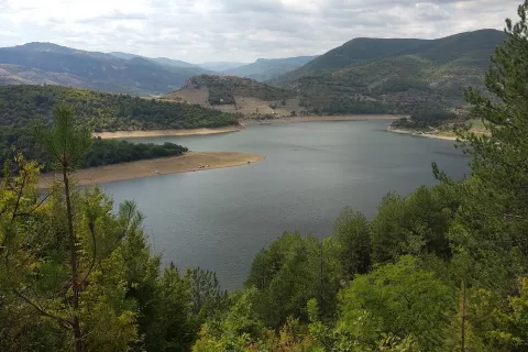 Jezero Krdžali in sotočje rek Arda in Borovica / Foto: Slavko Zupanc